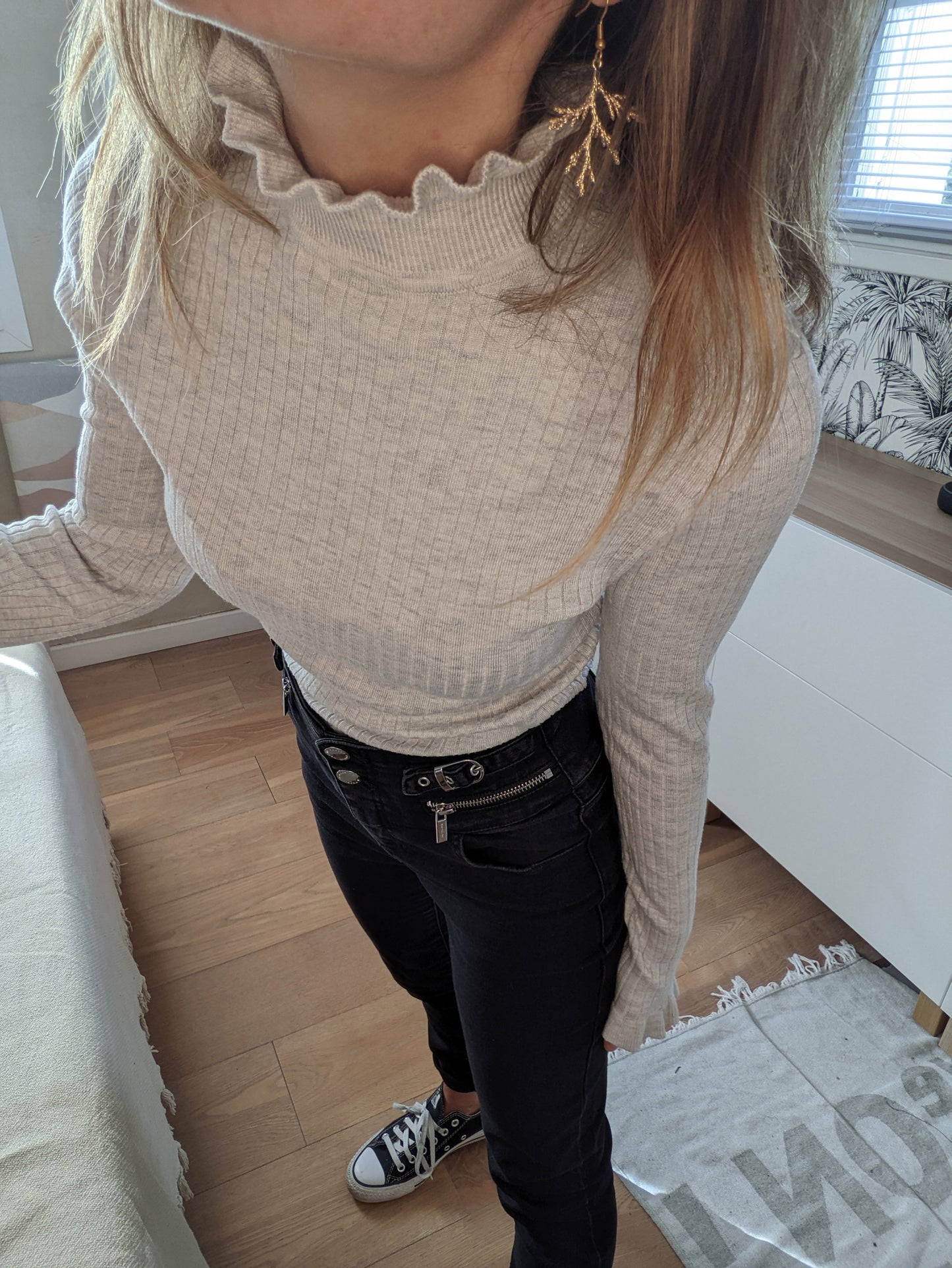 Pull col montant - H&M - 36