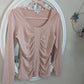 T-shirt rose poudré - Un deux trois - 38/40