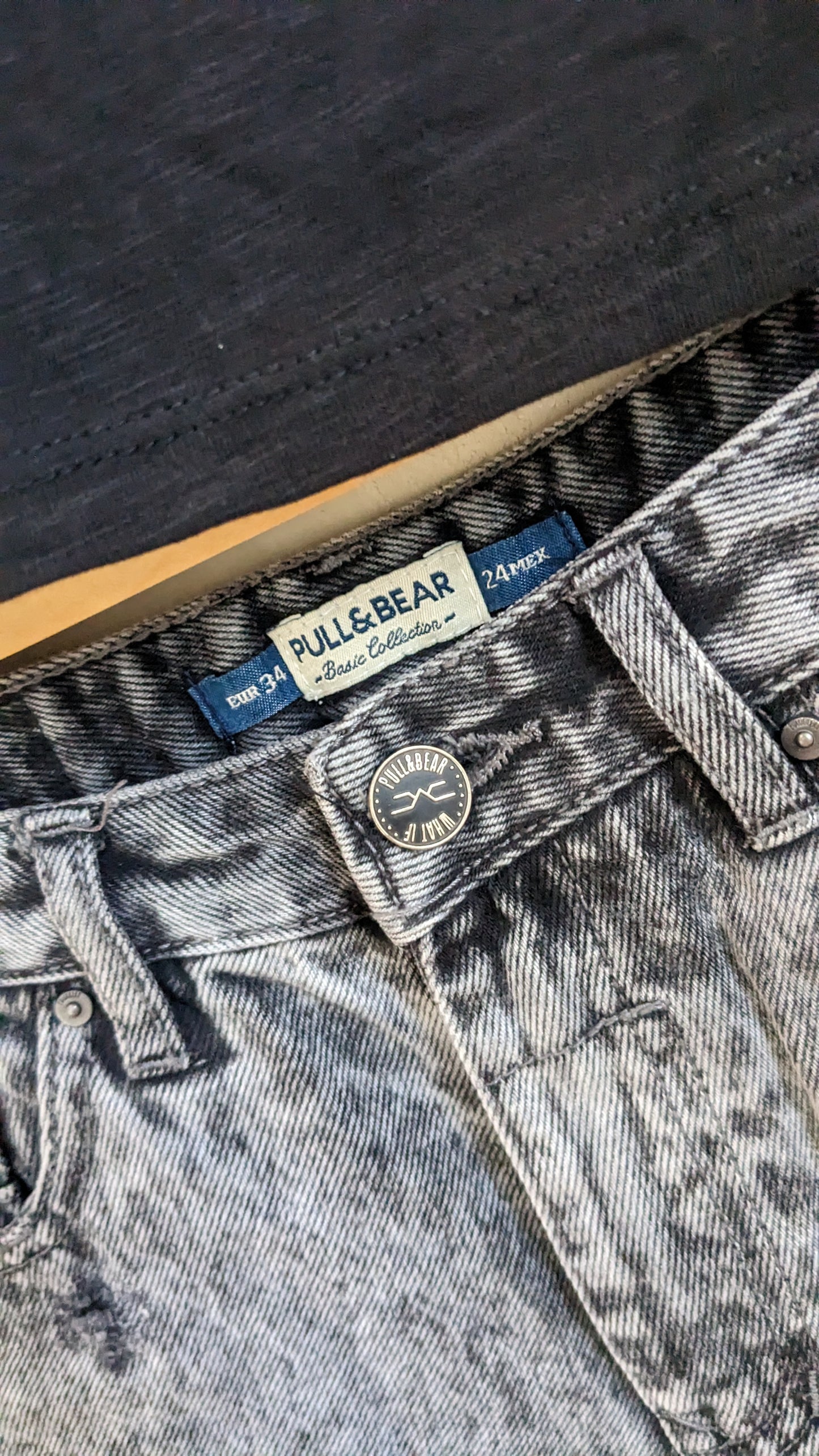 Short jeans gris - Pull & Bear - 34