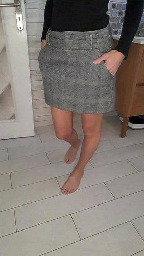 Mini-jupe épaisse - Zara -  34